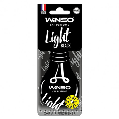 Ароматизатор карточка Winso Light Card Black (50) 532990