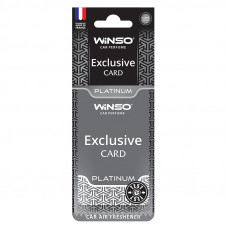 Ароматизатор картка Winso Card Exclusive Platinum (50) 533140