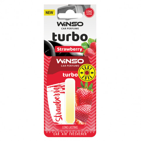 Ароматизатор з капсулою Winso Turbo - Strawberry (25) 532790