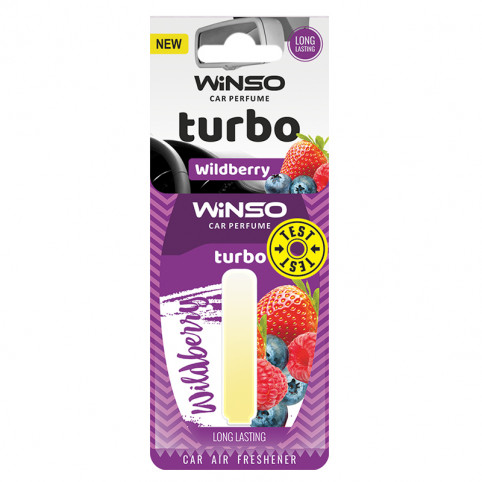 Ароматизатор з капсулою Winso Turbo - Wildberry (25) 532820