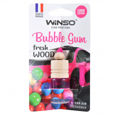 Ароматизатор пробка Fresh Wood Bubble Gum 4,5мл Winso (30) 530330