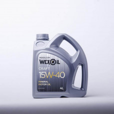 Моторна олива WEXOIL Craft 15w40 4л API SG/CD