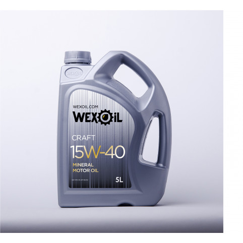 Моторна олива WEXOIL Craft 15w40 5л API SG/CD