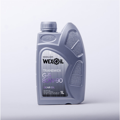 Трансмicйна олива WEXOIL Transwex 80w90 1л API GL-5