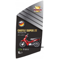 Моторна олива CASTLE SUPER 2T MOTORCYCLE OILS 1л API TС