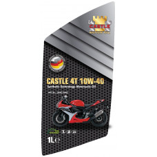 Моторна олива CASTLE 4T 10W40 MOTORCYCLE OILS 1л API TA