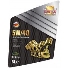 Моторна олива CASTLE MOTOR OILS 5W40 5л API SL/CF-4