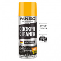 Поліроль торпедо WINSO Cockpit Cleaner Vanilla 450мл аерозоль (840530)