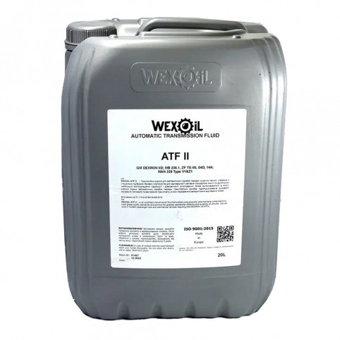 Трансмісійна олива WEXOIL ATF II 20л