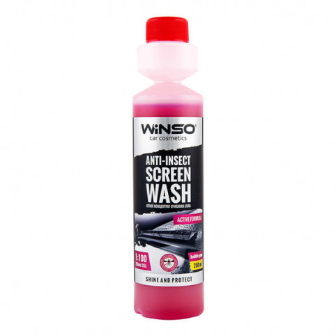 Омивач літній концентрат Wynns Anti-Insect Screen Wash Bubble Gum 250мл 1: 100 825001