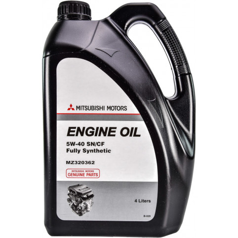 Моторна олива Оригінал Mitsubishi Engine Oil 5w40 4л