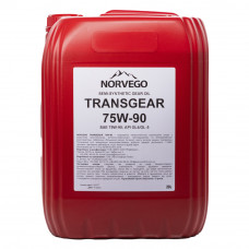 Трансмісійна олива NORVEGO TRANSGEAR 75W90 GL4/GL-5 20л