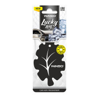 Ароматизатор картка Winso Lucky Leaf Black Ice (537870)