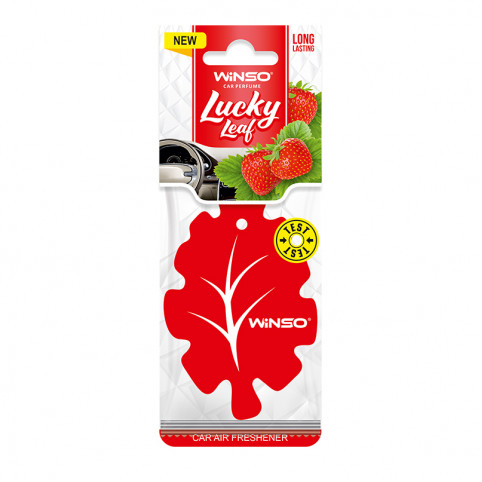 Ароматизатор картка Winso Lucky Leaf Strawberry (537950)