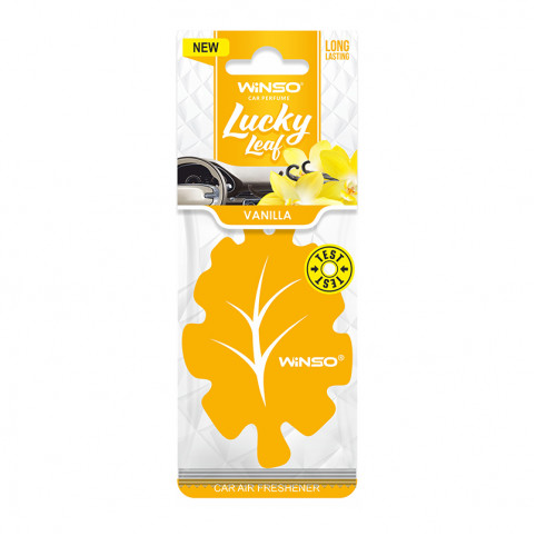 Ароматизатор карточка Winso Lucky Leaf Vanilla (537970)