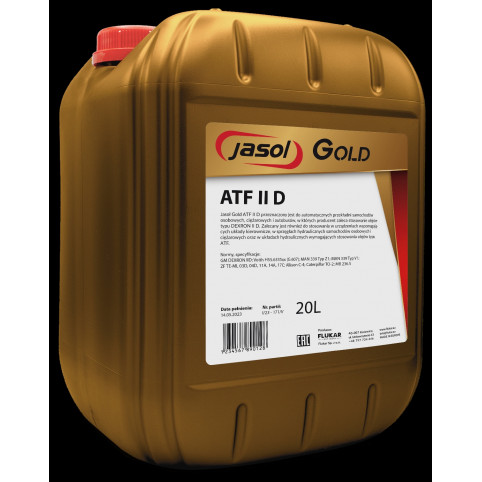 Трансмісійна олива JASOL GOLD ATF II D 20л