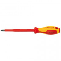 Викрутка для гвинтів з хрестовим шліцом Pozidriv KNIPEX 98 25 04