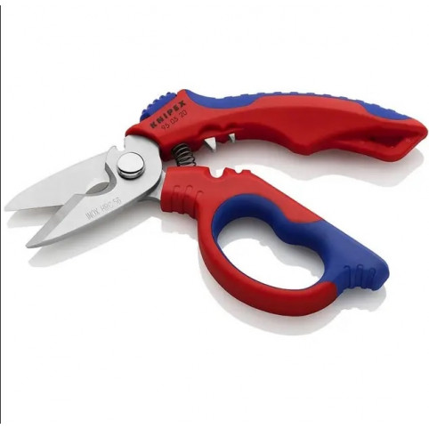 Ножиці електрика KNIPEX 95 05 20 SB, з подвійним гніздом для обжиму