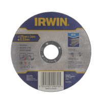 Диск обрізний Irwin Pro діаметр 125 мм. Толщина 1мм. Для металла.