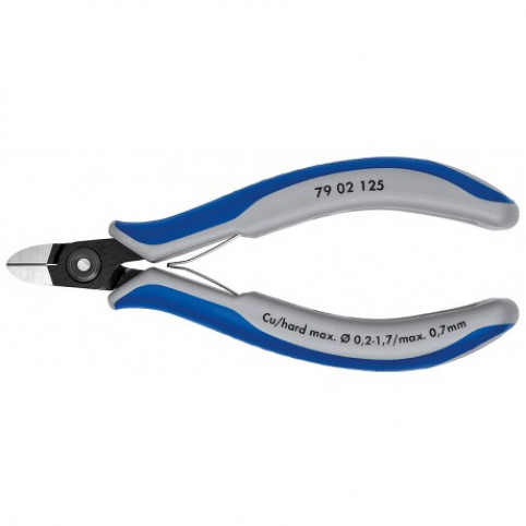 Прецизійні кусачки бокові для електроніки KNIPEX 79 12 125 Прецизійні кусачки бокові для електроніки KNIPEX 79 12 125