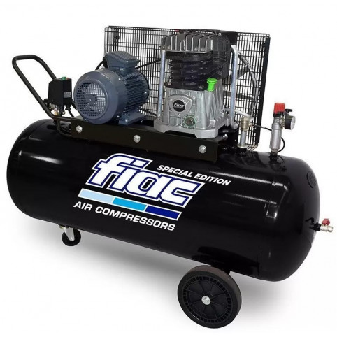 Компресор поршневий FIAC AB 200-360 BLK-IT (220V) (ресивер 200 л, пр-сть 330 л/хв)