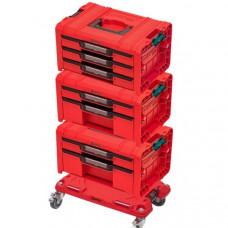 Набір ящиків для інструментів Qbrick System PRO Drawer Workshop Set 3 2.0 RED (5901238258353)