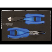 Набір шарнірно-губцевого інструменту 2 предмети (EVA FOAM) KING TONY Набір шарнірно-губцевого інструменту 2 предмети (EVA FOAM) KING TONY