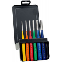 Набір вибивки RENNSTEIG кольорових у пластиковій касеті, 6 предметів (3-10мм) Набір вибивки RENNSTEIG кольорових у пластиковій касеті, 6 предметів (3-10мм)