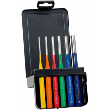 Набір вибивки RENNSTEIG кольорових у пластиковій касеті, 6 предметів (3-10мм) Набір вибивки RENNSTEIG кольорових у пластиковій касеті, 6 предметів (3-10мм)