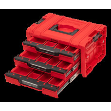 Ящик для інструментів Qbrick System PRO Drawer 3 Toolbox 2.0 Expert RED Ultra HD Custom