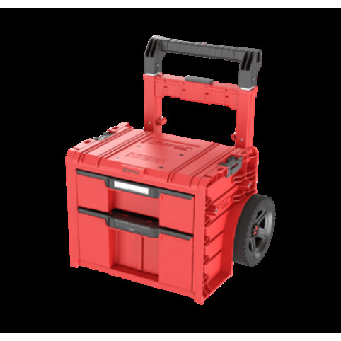 Ящик для інструментів на колесах QBRICK SYSTEM PRO CART 2.0 PLUS DRAWER 2 Red UHD Custom
