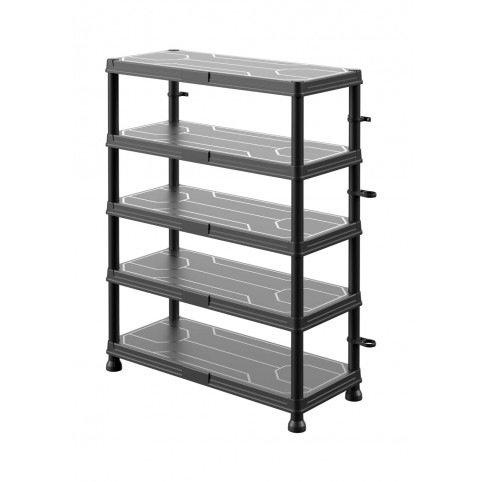 Система стелажів QBRICK SYSTEM REGULAR Low 74/32см, 5 полок, 100кг (5901238263302)