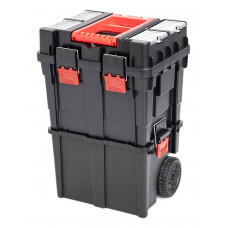 Ящик для інструментів на колесах QBRICK Wheelbox HD Compact Logic PA PROMO RED Ящик для інструментів на колесах QBRICK Wheelbox HD Compact Logic PA PROMO RED