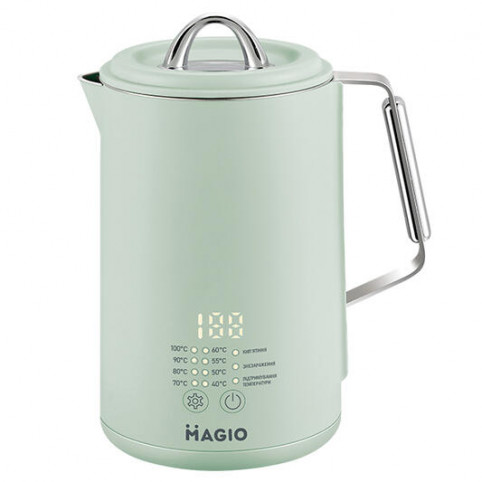 Електрочайник-Термос MAGIO МG-515,1,5л/1500Вт/диск/двошаровий/8 темп.реж.