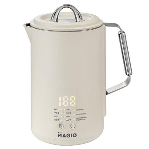 Електрочайник-Термос MAGIO МG-516,1,5л/1500Вт/диск/двошаровий/8 темп.реж.