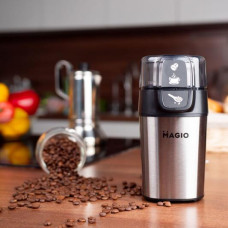 Мультимолка MAGIO МG-195/300Вт/70 гр/нерж.корпус/знімна чаша/ніж титан. покр, для спецій,круп,кави