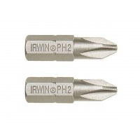 Бита Phillips INSERT BIT 1/4"/25мм PH3 2шт, IRWIN