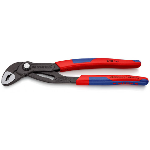 Високотехнологічні сантехнічні кліщі Cobra KNIPEX 87 22 250 QuickSet (з автоспуском)