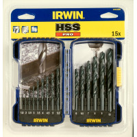 Набор свёрл HSS PRO DRILL SET HSS 15шт