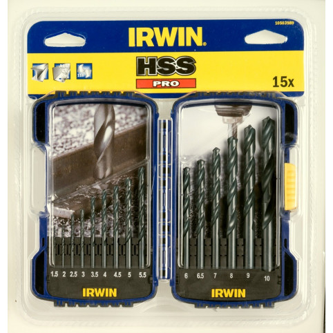 Набор свёрл HSS PRO DRILL SET HSS 15шт