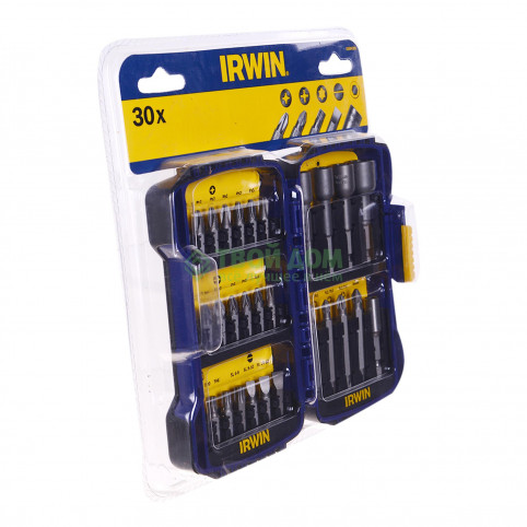 Набор бит 30 шт PC SET, IRWIN