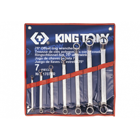 Набор накидных ключей KING TONY 1/4"-9/8", 7 шт. 1707SR