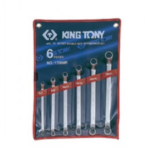 Набір ключів накидних 6шт. (6-17 мм) King Tony (1706MR)