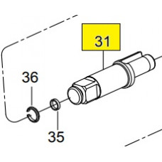 Вал стандартный для  33411-020 King Tony (33411-C31)