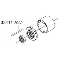 Штифт фіксації циліндра ротора 33411-A27 King Tony (33411-A27)