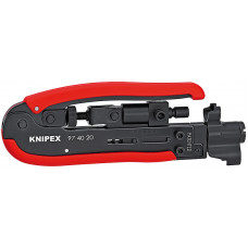 Компрессионный инструмент для штекера на коаксиальный кабель KNIPEX 97 40 20 SB