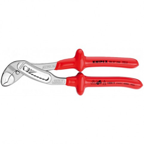 Клещи трубные силовые KNIPEX Aligator 88 07 250, 88 07 300 (VDE 1000V)