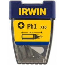 Бита Phillips INSERT BIT 1/4"/25мм PH1 10шт, IRWIN