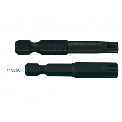 Вставка (бита) торцевая 1/4", TORX, Т25, L = 150 мм, для шуруповерта King Tony (711525T)