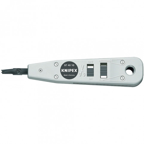 Инструмент для укладки кабелей LSA-Plus и их аналогов Knipex, 175 мм 97 40 10